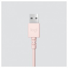 Logitech 981-001281 H390 USB-s rózsaszín mikrofonos fejhallgató Audio-Video / Hifi / Multimédia - Fül és Fejhallgatók - Fejhallgató mikrofonnal / headset - 465043