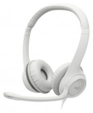 Logitech 981-001286 H390 USB-s fehér mikrofonos fejhallgató Audio-Video / Hifi / Multimédia - Fül és Fejhallgatók - Fejhallgató mikrofonnal / headset - 465042
