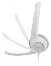 Logitech 981-001286 H390 USB-s fehér mikrofonos fejhallgató Audio-Video / Hifi / Multimédia - Fül és Fejhallgatók - Fejhallgató mikrofonnal / headset - 465042