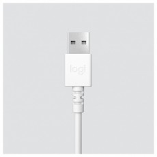 Logitech 981-001286 H390 USB-s fehér mikrofonos fejhallgató Audio-Video / Hifi / Multimédia - Fül és Fejhallgatók - Fejhallgató mikrofonnal / headset - 465042