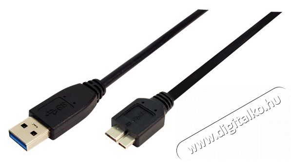 LogiLink CU0026 USB 3.0 A->B Micro csatlakozó kábel Iroda és számítástechnika - Számítógép tartozék - USB kábel - 470256