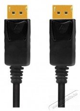LogiLink CD0101 2m DisplayPort apa-apa 4K/60Hz fekete kábel Fotó-Videó kiegészítők - Kábel - Audio-video kábel - 459255