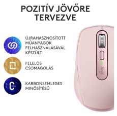 Logitech MX Anywhere 3S vezeték nélküli rózsaszín egér Iroda és számítástechnika - Egér - Vezeték nélküli egér - 476860