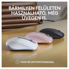 Logitech MX Anywhere 3S vezeték nélküli rózsaszín egér Iroda és számítástechnika - Egér - Vezeték nélküli egér - 476860