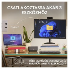 Logitech MX Anywhere 3S vezeték nélküli szürke egér Iroda és számítástechnika - Egér - Vezeték nélküli egér - 476859