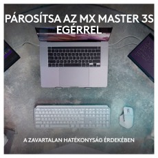 Logitech MX Keys S US szürke billentyűzet Iroda és számítástechnika - Billentyűzet / billentyűzet szett - Vezeték nélküli - 476861