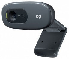 Logitech C270 720p fekete mikrofonos webkamera Iroda és számítástechnika - Webkamera - 339603