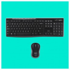 Logitech MK270 UK fekete vezeték nélküli billentyűzet + egér Iroda és számítástechnika - Billentyűzet / billentyűzet szett - Vezeték nélküli - 478583
