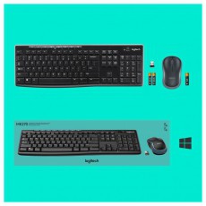 Logitech MK270 UK fekete vezeték nélküli billentyűzet + egér Iroda és számítástechnika - Billentyűzet / billentyűzet szett - Vezeték nélküli - 478583