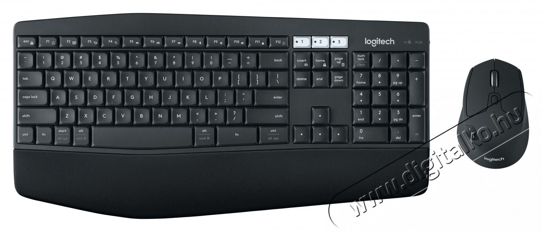 Logitech Billentyűzet + eg&eacute;r - MK850 Vezet&eacute;k N&eacute;lk&uuml;li Combo, US Iroda &eacute;s sz&aacute;m&iacute;t&aacute;stechnika - Billentyűzet / billentyűzet szett - Vezet&eacute;k n&eacute;lk&uuml;li - 487838