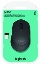 Logitech M280 vezeték nélküli egér (910-004287) - fekete Iroda és számítástechnika - Egér - Vezeték nélküli egér - 321805