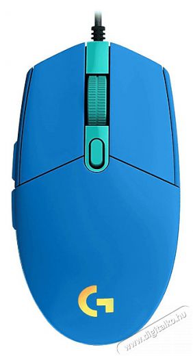 Logitech G102 Lightsync kék gamer egér Iroda és számítástechnika - Egér - Vezetékes egér - 463101