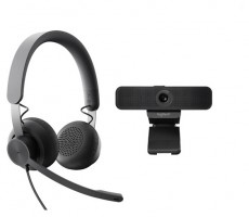 Logitech Zone vezetékes headset + Brio 4K kamera szett Iroda és számítástechnika - Egyéb számítástechnikai termék - 496852