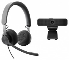 Logitech Zone vezetékes headset + Brio 4K kamera szett Iroda és számítástechnika - Egyéb számítástechnikai termék - 496852