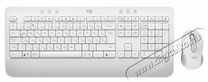 Logitech MK650 HUN fehér vezeték nélküli billentyűzet + egér Iroda és számítástechnika - Billentyűzet / billentyűzet szett - Vezeték nélküli - 500369