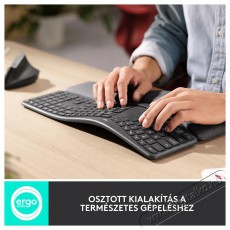 Logitech Ergo K860 Wireless Split Keyboard - US INTL Tv kiegészítők - Távvezérlő - Wireless billentyűzet - 503377