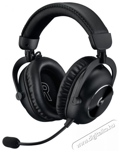Logitech G PRO X 2 LIGHTSPEED Gaming Headset, fekete Audio-Video / Hifi / Multimédia - Fül és Fejhallgatók - Fülhallgató mikrofonnal / headset - 503376