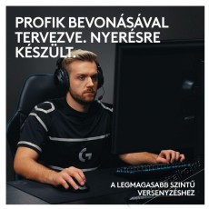 Logitech G PRO X TKL Lightspeed Tactile, fekete Iroda és számítástechnika - Billentyűzet / billentyűzet szett - Vezeték nélküli - 503385