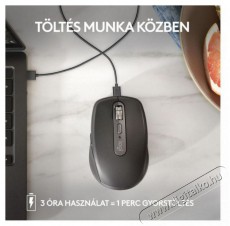 Logitech MX Anywhere 3S Graphite Iroda és számítástechnika - Egér - Vezeték nélküli egér - 503378