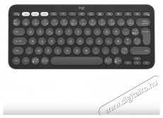 Logitech Pebble Keyboard 2 K380s, Graphite - US INTL Iroda és számítástechnika - Billentyűzet / billentyűzet szett - Vezeték nélküli - 503381