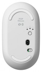 Logitech 910-007411 POP vezeték nélküli piszkosfehér egér Iroda és számítástechnika - Egér - Vezeték nélküli egér - 507669