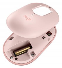 Logitech POP with emoji vezeték nélküli rózsaszín egér Iroda és számítástechnika - Egér - Vezeték nélküli egér - 507670