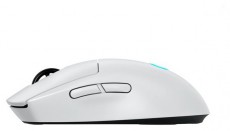 Logitech PRO 2 LIGHTSPEED vezeték nélküli fehér egér Iroda és számítástechnika - Egér - Vezeték nélküli egér - 508263