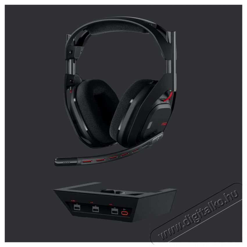 Logitech G A50 LIGHTSPEED, fekete Audio-Video / Hifi / Multim&eacute;dia - F&uuml;l &eacute;s Fejhallgat&oacute;k - Fejhallgat&oacute; - 510101