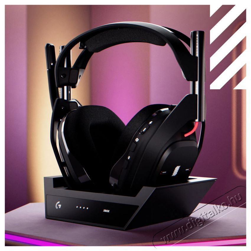 Logitech G A50 LIGHTSPEED, fekete Audio-Video / Hifi / Multim&eacute;dia - F&uuml;l &eacute;s Fejhallgat&oacute;k - Fejhallgat&oacute; - 510101