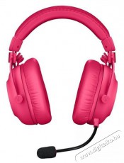 Logitech G PRO X 2 LIGHTSPEED Gaming Headset, r&oacute;zsasz&iacute;n Audio-Video / Hifi / Multim&eacute;dia - F&uuml;l &eacute;s Fejhallgat&oacute;k - Fejhallgat&oacute; mikrofonnal / headset - 510112