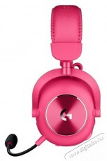 Logitech G PRO X 2 LIGHTSPEED Gaming Headset, r&oacute;zsasz&iacute;n Audio-Video / Hifi / Multim&eacute;dia - F&uuml;l &eacute;s Fejhallgat&oacute;k - Fejhallgat&oacute; mikrofonnal / headset - 510112