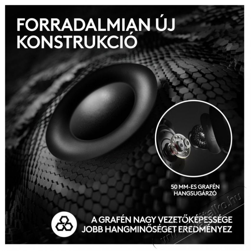 Logitech G PRO X 2 LIGHTSPEED Gaming Headset, r&oacute;zsasz&iacute;n Audio-Video / Hifi / Multim&eacute;dia - F&uuml;l &eacute;s Fejhallgat&oacute;k - Fejhallgat&oacute; mikrofonnal / headset - 510112