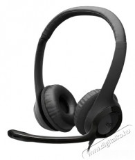 Logitech H390 USB Headset, fekete Audio-Video / Hifi / Multimédia - Fül és Fejhallgatók - Fejhallgató - 510106