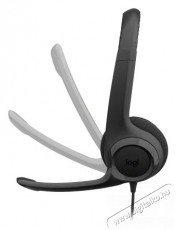 Logitech H390 USB Headset, fekete Audio-Video / Hifi / Multimédia - Fül és Fejhallgatók - Fejhallgató - 510106