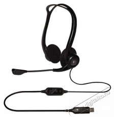 Logitech PC Headset 960 USB Audio-Video / Hifi / Multimédia - Fül és Fejhallgatók - Fejhallgató - 510110
