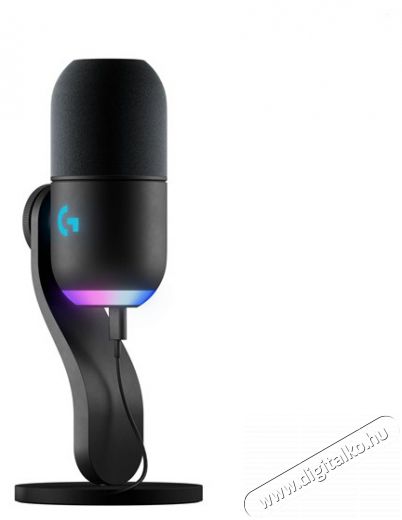 Logitech Yeti GX RGB fekete mikrofon Fotó-Videó kiegészítők - Mikrofon - Ének és hangszer mikrofon - 514036