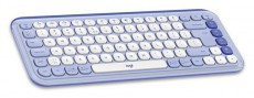 Logitech 920-013074 Pop Icon Keys US vezeték nélküli lila/piszkosfehér billentyűzet Iroda és számítástechnika - Billentyűzet / billentyűzet szett - Vezeték nélküli - 514434