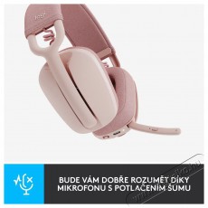 Logitech Zone Vibe 100 Rose Audio-Video / Hifi / Multim&eacute;dia - F&uuml;l &eacute;s Fejhallgat&oacute;k - Fejhallgat&oacute; mikrofonnal / headset - 518900