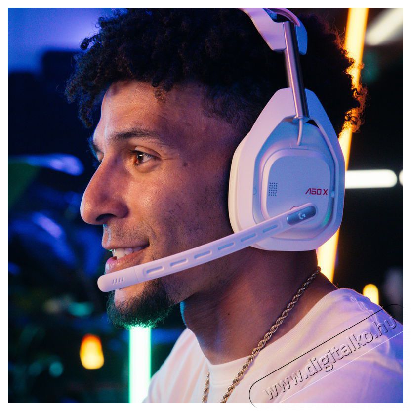 Logitech G A50 X LIGHTSPEED, feh&eacute;r fejhallgat&oacute; Audio-Video / Hifi / Multim&eacute;dia - F&uuml;l &eacute;s Fejhallgat&oacute;k - Fejhallgat&oacute; - 525235