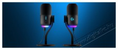 Logitech G Blue Yeti GX dinamikus RGB, black Fotó-Videó kiegészítők - Mikrofon - Fotó-videó mikrofon - 525245