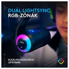Logitech G Blue Yeti GX dinamikus RGB, black Fotó-Videó kiegészítők - Mikrofon - Fotó-videó mikrofon - 525245