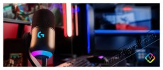 Logitech G Blue Yeti GX dinamikus RGB, black Fotó-Videó kiegészítők - Mikrofon - Fotó-videó mikrofon - 525245