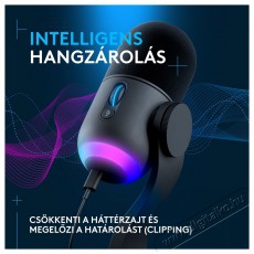 Logitech G Blue Yeti GX dinamikus RGB, black Fotó-Videó kiegészítők - Mikrofon - Fotó-videó mikrofon - 525245