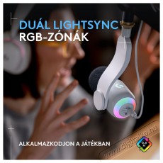 Logitech G Blue Yeti GX dinamikus RGB, off-white Fotó-Videó kiegészítők - Mikrofon - Fotó-videó mikrofon - 525243