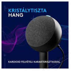 Logitech G Blue Yeti Orb RGB, fekete Fotó-Videó kiegészítők - Mikrofon - Fotó-videó mikrofon - 525244