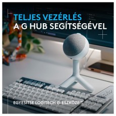 Logitech G Blue Yeti Orb RGB, off-white Fotó-Videó kiegészítők - Mikrofon - Fotó-videó mikrofon - 525240