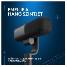 Logitech G Blue Yeti Studio, fekete Fotó-Videó kiegészítők - Mikrofon - Fotó-videó mikrofon - 525241