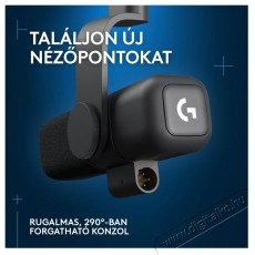 Logitech G Blue Yeti Studio, fekete Fotó-Videó kiegészítők - Mikrofon - Fotó-videó mikrofon - 525241