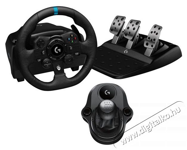 Logitech G923 SE Xbox One/PC korm&aacute;ny + ped&aacute;l + v&aacute;lt&oacute; Iroda &eacute;s sz&aacute;m&iacute;t&aacute;stechnika - J&aacute;t&eacute;k konzol - Kieg&eacute;sz&iacute;tő - 530323