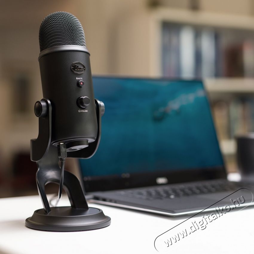 Logitech Blue Yeti USB, Blackout (988-000229) Fot&oacute;-Vide&oacute; kieg&eacute;sz&iacute;tők - Mikrofon - Fot&oacute;-vide&oacute; mikrofon - 531405